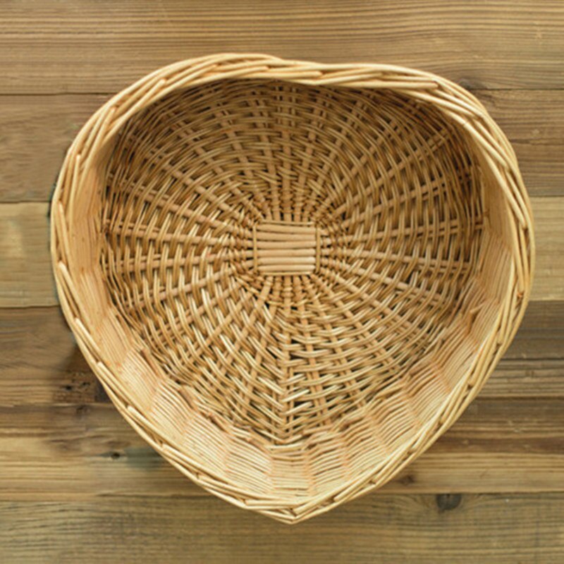 Woven Heart Newborn Photography Basket